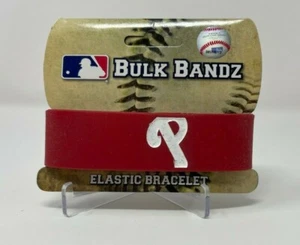 Philadelphia Phillies Bulk Bandz Elastic Wrist Band Bracelet - Picture 1 of 1