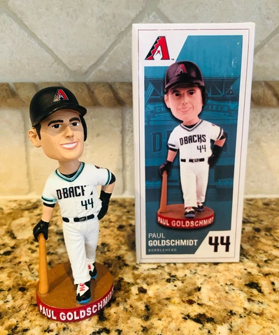DISCOUNTED JERSEY DEFECT ~ Paul Goldschmidt 2017 Diamondbacks Bobblehead SGA Cover