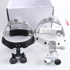 Dental Medical ENT 3.5X-420 Magnifying Loupe Leather Comfortable Headband DY-108 - Picture 1 of 21