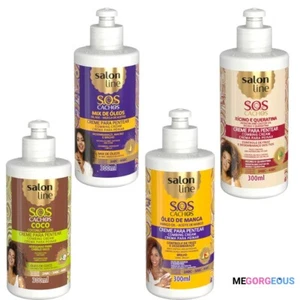 Salon Line S.O.S Cachos Combing Cream Range - Picture 1 of 7