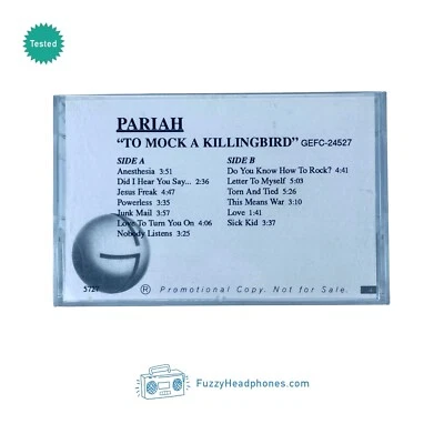Pariah – To Mock A Killingbird Cassette Tape (1993) Hard Rock Geffen PROMO - Image 1 of 4