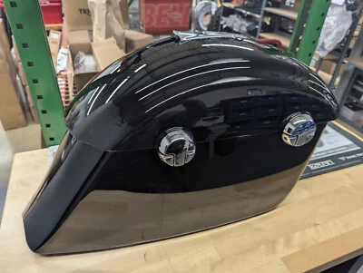Alforja lateral derecha Indian Chieftain OEM 5456386-266 Thunder negra Foto 1 de 4