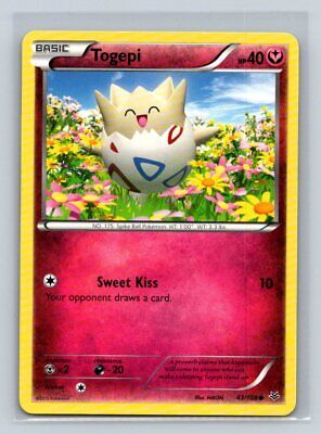 Togepi #43/108 XY - Roaring Skies Common - Pokemon Cards D64