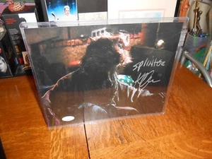 Kevin Clash TMNT "SPLINTER" AUTOGRAMM 8" X 10" JSA [NIEDRIGSTE AUF eBay] KOSTENLOSER VERSAND - Bild 1 von 4