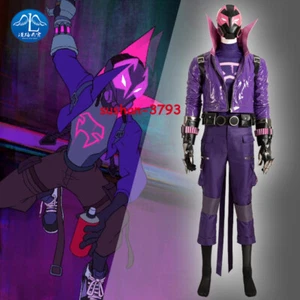 Spider-Man: Across the Spider-Verse Prowler Miles Cosplay Kostüm Halloween    - Bild 1 von 11