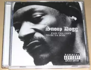 SNOOP DOGG - Paid Tha Cost to Be Da Boss (CD, 2002) VG - Picture 1 of 1