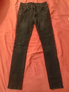 Pantaloni Denim Zara Neri Skinny Fit Taglia EUR 38 IT 42 M - Imagen 1 de 6