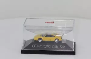 Herpa Ferrari 348 ts - gelb - H0 1:87 *Collectors Club 1992* in PC-Vitrine & OVP - Bild 1 von 5