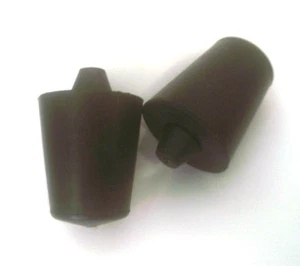 (x2) Austin A30 A35 Vorderradaufhängung Puffer obere obere Stoßstangenanschläge (1952-68) - Bild 1 von 1