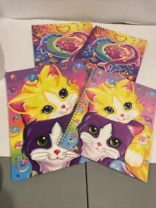 Lot of Lisa Frank 2 Portfolio Folders Unpunched and 2 Matching Spiral NotebooNEW - Picture 1 of 6