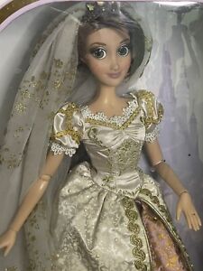 Limited Edition Rapunzel Wedding Doll Disney 17" Doll LE 1 Of 8000