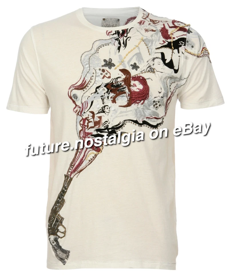 CAMISETA ELVIS JESUS 🔥🔥Smoking G*n🔥🔥 Talla Mediana 🔥🔥 ¡RARA!! Foto 1 de 1