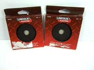 Lincoln Electric 4’ 100 discos de lijado de grano paquete de 3 KH205 lote de 2 - Imagen 1 de 2