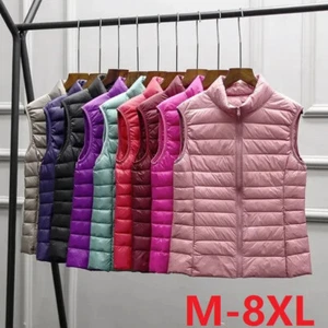 Women's Packable Puffer Vest SIZE & COLOR VARIETY Duck Down Jack Free Shipping - Picture 1 of 17