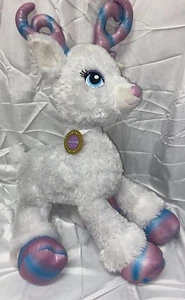 Build A Bear~ Glisten Reindeer, White Stuffed Plush, Used - Picture 1 of 6