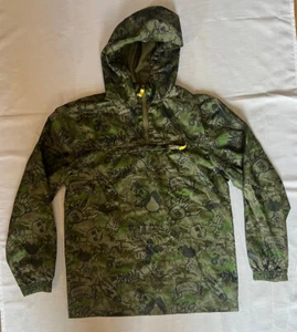 Old Navy Anorak In A Sack Kids Water Resistant Pullover Jacket Size Large Camo - Picture 1 of 6