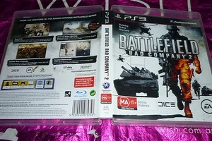 BATTLEFIELD BAD COMPANY 2 (SONY PS3 GAME, MA15+)(109566 A) - Picture 1 of 1