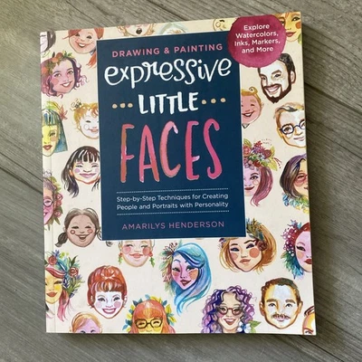 Рисование и живопись, выразительные маленькие лица пошаговые методы для... - Изображение 1 из 2