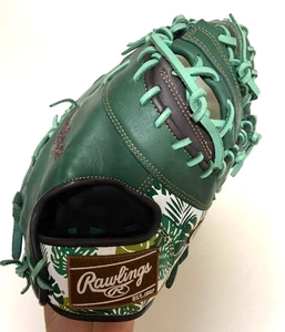 Guante de Oro Rawlings Japón HOH Corazón de la Piel Derecha Derecha Derecha Derecha Mitón Primera Base 11.75 - Imagen 1 de 2