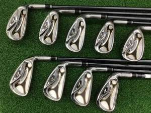 TaylorMade R7 Iron Set 4-9,Pw,Aw,Sw 9pc Flex Regular REAX 60 PLUS Graphite - Picture 1 of 6