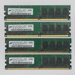 Micron PC2-6400U DDR2 800MHz Memory (4x1GB) - Picture 1 of 2