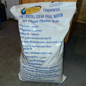 Fiber Clear Cellulose Filtration Media Clear 7 pounds lbs new open bag - Picture 1 of 1