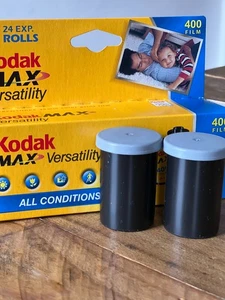 Kodak Max Versatility 400 ISO 24 Exposure 35mm Film (2 pack) Exp 7/2007 - Picture 1 of 1