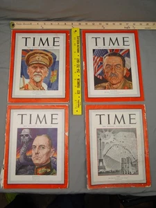 Time Magazine Weekly Lot May 22 June 5 August 21 September 4 1944 WWII Rundstedt - Picture 1 of 18