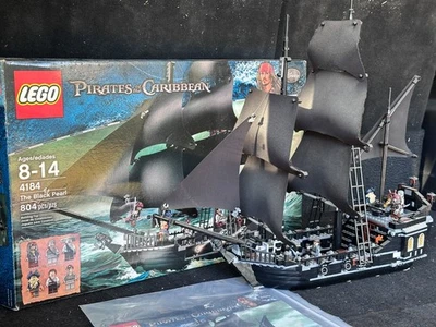 LEGO Pirates Черная жемчужина 4184 100% полная коробка и инструкции подлинный - Изображение 1 из 2