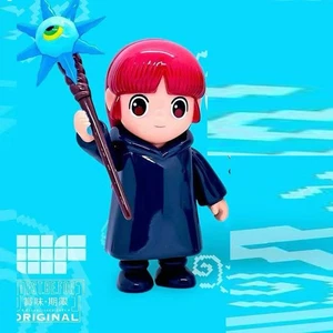 BEST BE FORE Kukuri Magical Circle Guru Guru H16CM Soft Vinyl Sofubi Figure - Picture 1 of 2