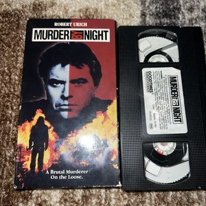 Murder By Night VHS 1996 Robert Urich Kay Lenz 1989 Paul Lynch Thriller - Picture 1 of 2