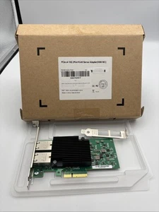 X550-T2V2 Intel 10Gb Ethernet Converged PCIe Network Adapter X550 New Open Box - Picture 1 of 9
