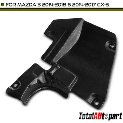 Protector contra salpicaduras motor para Mazda 3 2014-2018 6 2014-2017 CX-5 13-16 delantero derecho Foto 1 de 4