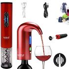 Electric Wine Opener and Wine Aerator Set, Rechargeable Wine Accessories; Aer...