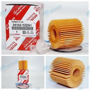 GENUINE TOYOTA LEXUS OIL FILTER OEM 04152-YZZA1 & 04152-31090 RM 1ST CLASS POST - Picture 1 of 1