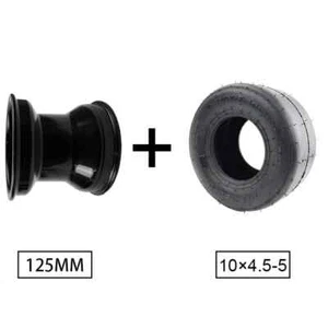 10x4.5-5 5'' Tire Tubeless Tires Aluminum Alloy Wheel Hub Go Kart Beach ATV Quad - Picture 1 of 3