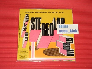 6WT STEREOLAB SOFORT-HOLOGRAMME AUF METALLFILM MIT BONUSTRACK JAPAN CD - Bild 1 von 3