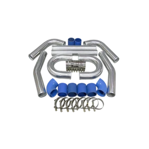 CXRacing 2.5" Intercooler Piping Kit for CRX Del Sol Civic 2mm Thick Tube - Foto 1 di 1