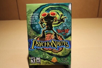 NEW & SEALED Psychonauts PC Computer Adventure Game Tim Schafer Majesco - Image 1 of 3