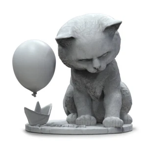 It Cat 3D Printing Unpainted Figure Blank Kit Model GK New Hot Toy In Stock - Picture 1 of 4