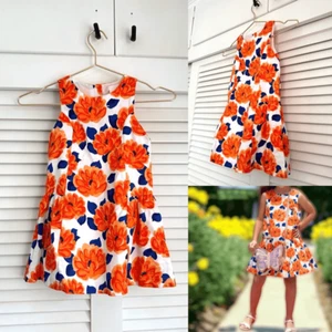 Janie and Jack THE perfect floral dress Size 4 - Picture 1 of 14