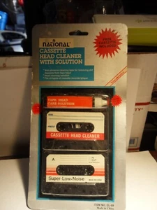 National Cassette Head Cleaner & Solution - Picture 1 of 7