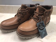 waterproof dark toffee leather men's hawthorne boots