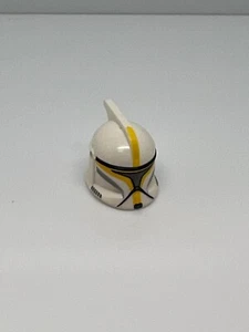 Lego Star Wars Minifigure Head Gear Helmet Clone Trooper Commander H#76 - Picture 1 of 1