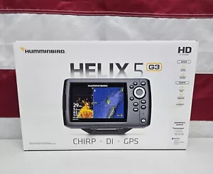 Humminbird HELIX 5 Fishfinder CHIRP DI GPS G3 & XNT-9-HW-T Trasduttore - 411670-1 - Foto 1 di 7