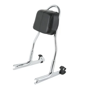 Respaldo desmontable Sissy Bar apto para Harley Softail Deluxe 05-Up Fat Boy 00-06 - Imagen 1 de 7