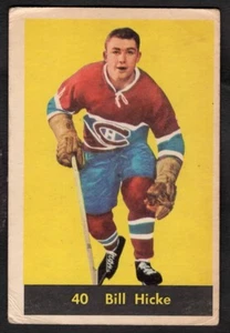 1960-61 Bill Hicke Parkhurst Hockey Canadiens #40 - Picture 1 of 2