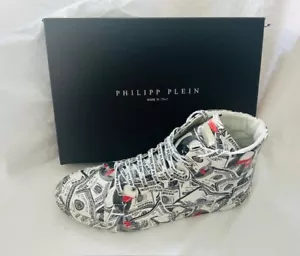 MSC2060 Phillip Voll Herren Dollar Designer HiTop Sneaker Größe 45 - 11,5 US - Bild 1 von 5