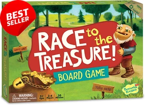Race to the Treasure Cooperative Kids Game Award Winning Fun - Picture 1 of 12