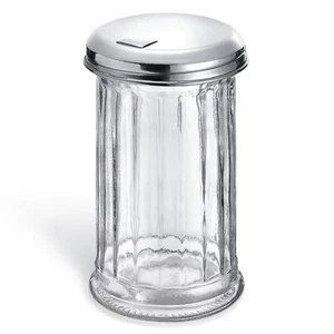 Glass Sugar Dispenser Container with Lid - Sugar Containers for Countertop Kitch - Picture 1 of 9